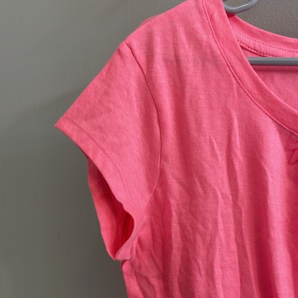 FRENCH TOAST NWT Girls Size Large (10/12) Bright Pink shirt crew neck top cotton - Picture 5 of 9
